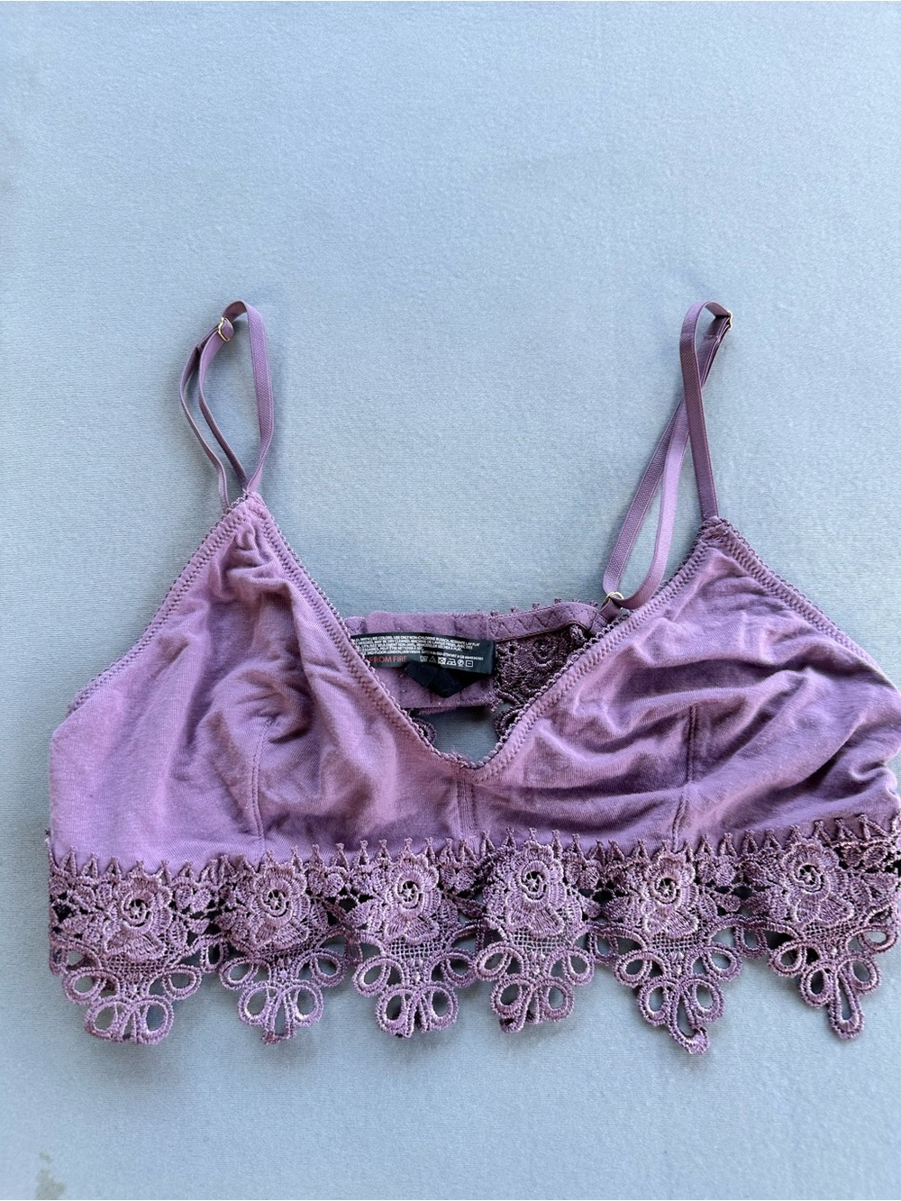 π5 for $45π Urban Outfitters Out From Under Sydney Lace Trim Bralette Size S - Picture 2 of 5